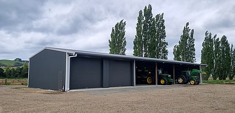 Large contractor shed