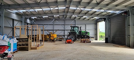 4 bay shed