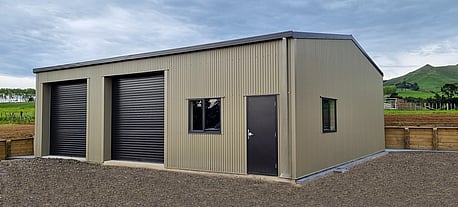 3 bay gable shed