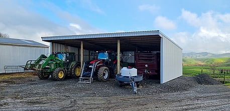 3 bay shed