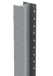 Classic post - Galvanised