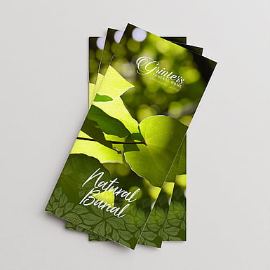 Grinters brochure designed by Kaz