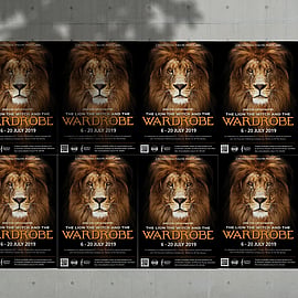 Hamilton Playbox Theatre posters designed by Kaz - Design. Brand. Web design your.