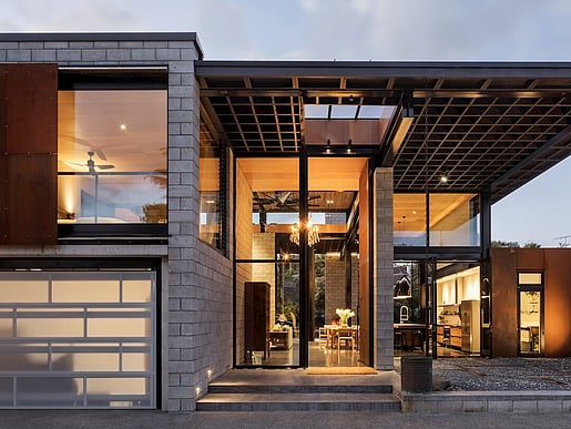 Front entrance of house. Davis House