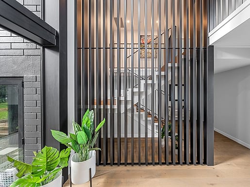 Entrance way structure. Riddell House