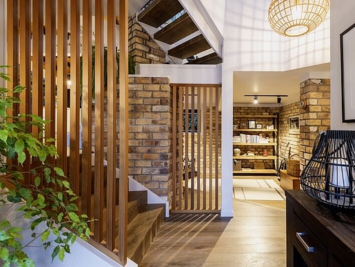 Stairway design, Cheriton House renovation, Mellons Bay