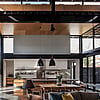Kitchen and dining room view