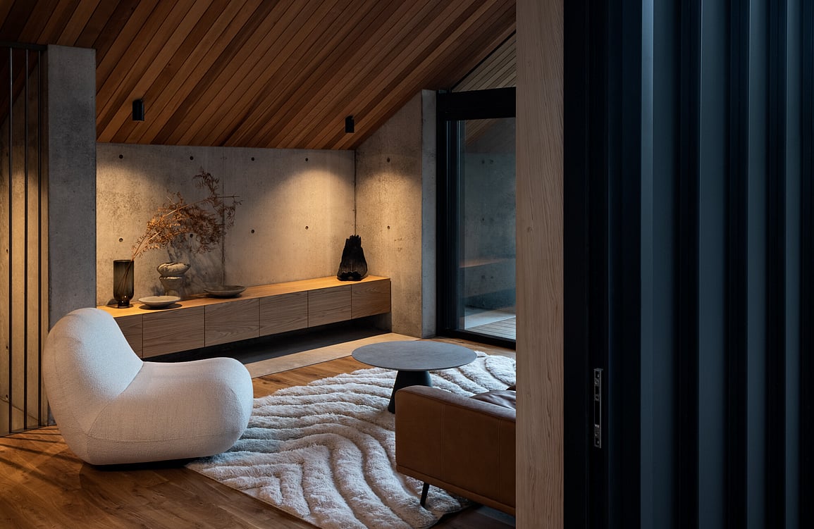In situ concrete house Wellington NZ