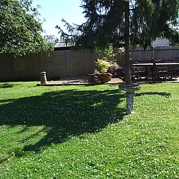 The garden in its original state