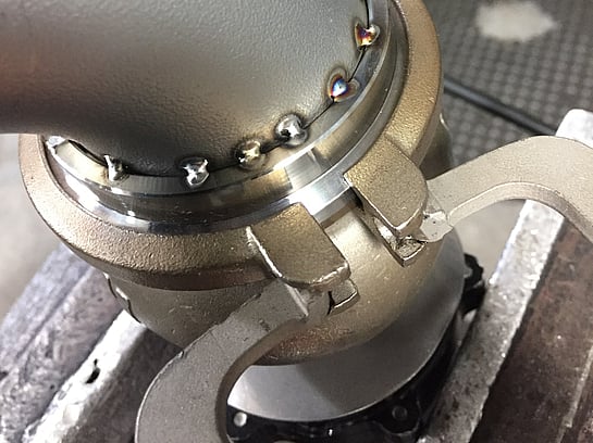 wastegate v band flange