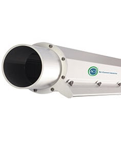 A close up of an air knife 