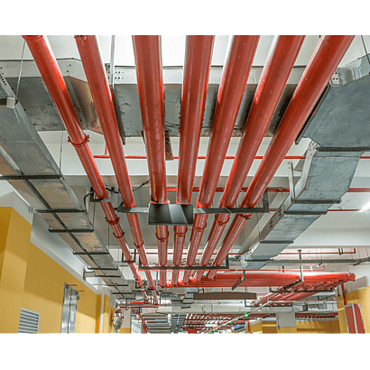 Image of a Fire Safety Design Approach Piping - Holisitic Fire Services