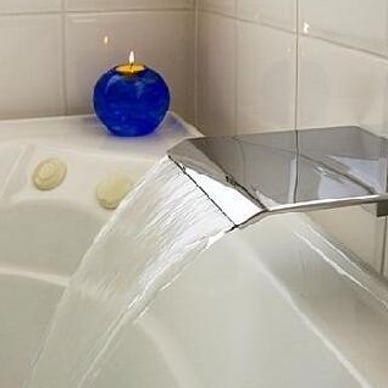 Waterfall Spout Straight with Curved End