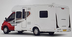 Drop down step for easy access, and a 4x way bike rack