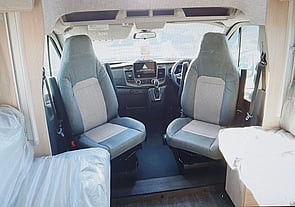 Front captain chairs