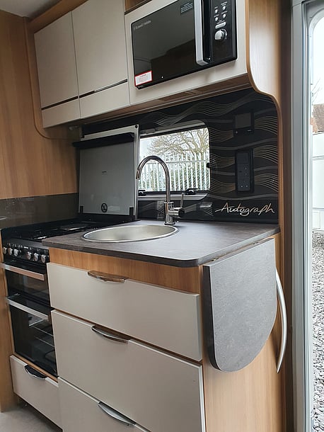 large cooker, with gas grill and gas double oven