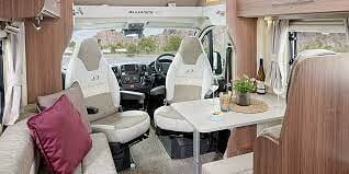 front lounge, converts to king bed