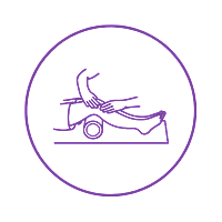 Icon of physiotherapy, entire health services