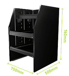 MSXA-750 - 750 x 760 x 500mmADJUSTABLE SHELVING$699.00