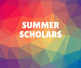 Summer scholarships final presentations