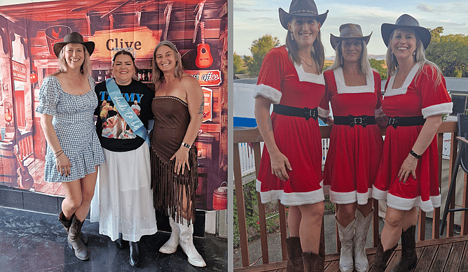 Hens and Christmas Party