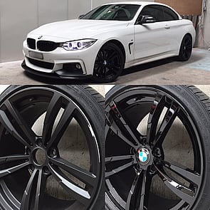 Custom colour change alloy mag wheel repair sydney