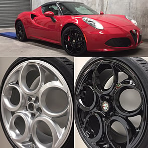 alloy mag wheel rim repair