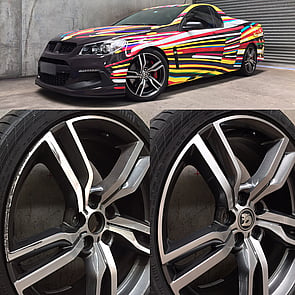 alloy mag rim wheel repair