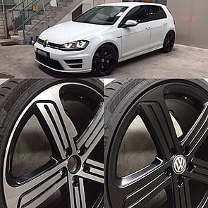custom wheel colour change alloy mag wheel repair