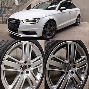 custom wheel colour change alloy mag wheel repair