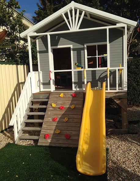 Cubby House Installation