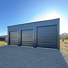 enclosed pole shed to fit a caravan in canterbury 