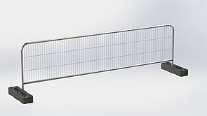 3.5m Euro Barrier