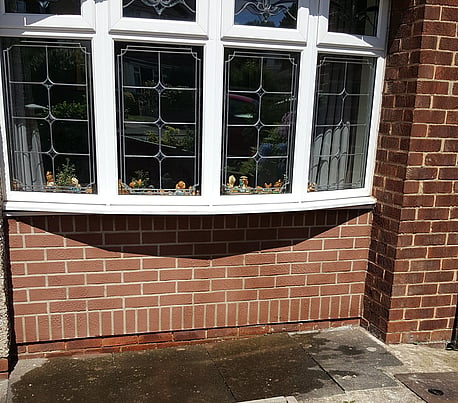 Brick effect render