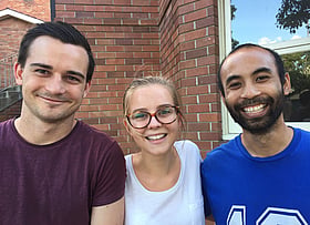 Meet our youth leaders James, Yana & Vinny