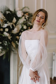 elegant bridal gown
