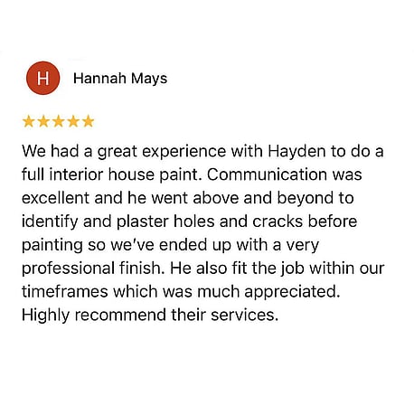 best painters canberra Carly