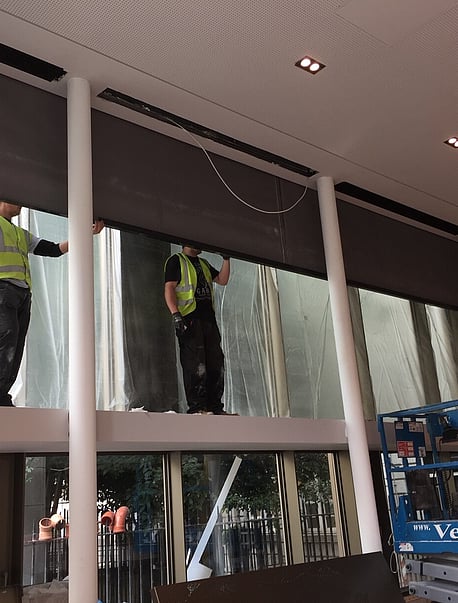 12 metre, Fire Curtain Installation