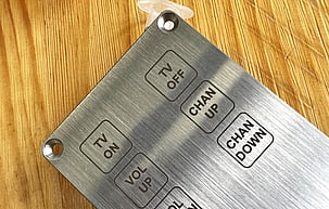 Piezo stainless-steel keypads