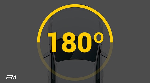 180 Degree Warning Lights