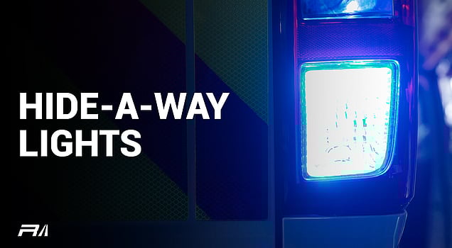 Hide-A-Way Warning Lights