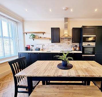 The Last Bank Kitchen / Dining Area