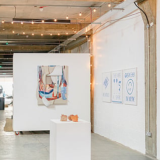 Communal space at Gorst Studios