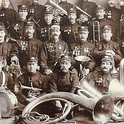 1903 Hinemoa New Zealand Representative brass Band