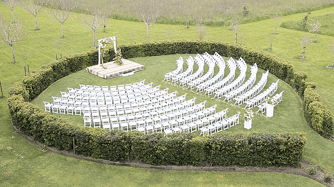 Markovina Vineyard Estate Wedding Venue Drone Photo