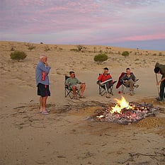 Camp fire