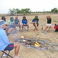 Camp fire
