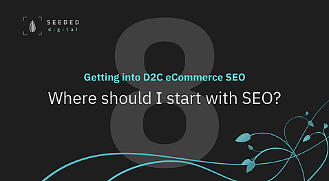 Episode 8 - Where should I start with SEO? - Getting into D2C eCommerce SEO video series