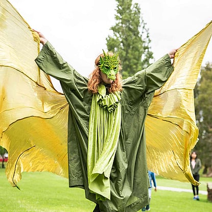 Green Dragon Dress Up