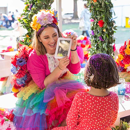 Flower Fairy Smiling